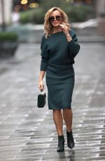 AMANDA HOLDEN Leaves Heart Radio in London 09/29/2020