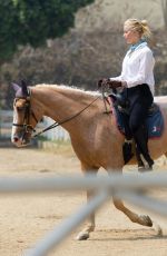 AMBER HEARD at Horseback Riding in Los Angeles 09/14/2020