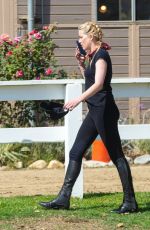 AMBER HEARD at Horseback Riding in Los Angeles 09/23/2020