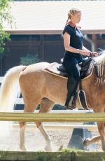 AMBER HEARD at Horseback Riding in Los Angeles 09/23/2020