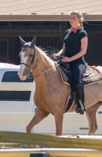 AMBER HEARD at Horseback Riding in Los Angeles 09/23/2020