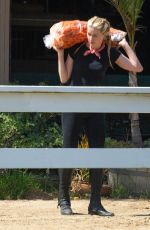 AMBER HEARD at Horseback Riding in Los Angeles 09/23/2020