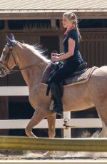 AMBER HEARD at Horseback Riding in Los Angeles 09/23/2020