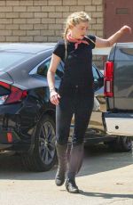 AMBER HEARD at Horseback Riding in Los Angeles 09/23/2020