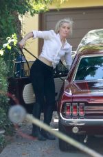 AMBER HEARD Out Driving in Los Angeles 09/22/2020
