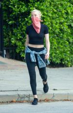 AMBER HEARD Out Hiking with a Friend at Griffith Park in Los Angeles 08/31/2020