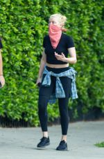 AMBER HEARD Out Hiking with a Friend at Griffith Park in Los Angeles 08/31/2020