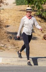 AMBER HEARD Out Hikinig at Elysian Park in Los Angeles 09/01/2020