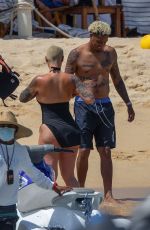 AMBER ROSE ona Jet Ski Ride in Cabo San Lucas 09/24/2020