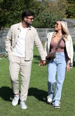 AMBER TURNER on the Set of The Only Way is Essex 09/03/2020