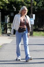 AMBER TURNER on the Set of The Only Way is Essex 09/03/2020