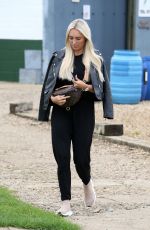 AMBER TURNER on the Set of The Only Way is Essex 09/06/2020