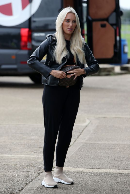 AMBER TURNER on the Set of The Only Way is Essex 09/06/2020