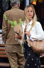 AMELIA WINDSOR Buying Flowers Out in London 09/02/2020