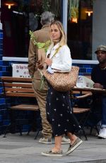 AMELIA WINDSOR Buying Flowers Out in London 09/02/2020