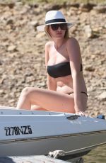 AMY HART in Bikini at a Beach in Portuga 09/28/2020