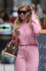AMY HART Out at Leicester Square in London 09/01/2020