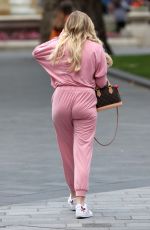 AMY HART Out at Leicester Square in London 09/01/2020