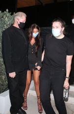 ANASTASIA KARANIKOLAOU Leaves a Party in Hollywood 09/23/2020
