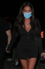 ANASTASIA KARANIKOLAOU Leaves a Party in Hollywood 09/23/2020