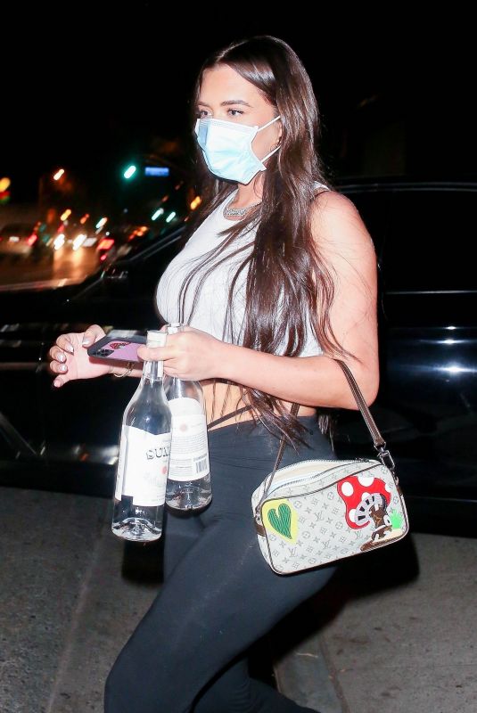 ANASTASIA KARANIKOLAOU Leaves Delilah in West Hollywood 09/11/2020