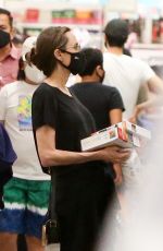 ANGELINA JOLIE Out Shopping in West Hollywood 09/19/2020