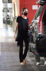 ANGELINA JOLIE Out Shopping in West Hollywood 09/19/2020