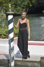 ANNA FOGLIETTA Arrives at Hotel Excelsior in Venice 09/05/2020
