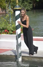 ANNA FOGLIETTA Arrives at Hotel Excelsior in Venice 09/05/2020