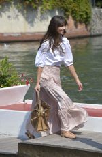 ANNABELLE BELMONDON Arrives at Hotel Excelsior in Venice 09/06/2020