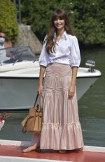 ANNABELLE BELMONDON Arrives at Hotel Excelsior in Venice 09/06/2020
