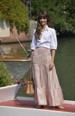 ANNABELLE BELMONDON Arrives at Hotel Excelsior in Venice 09/06/2020