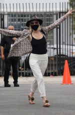ANNE HECHE Arrives and Leaves the Dance Studio in Los Angeles 09/08/2020