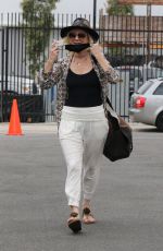 ANNE HECHE Arrives and Leaves the Dance Studio in Los Angeles 09/08/2020