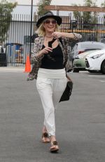 ANNE HECHE Arrives and Leaves the Dance Studio in Los Angeles 09/08/2020