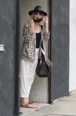 ANNE HECHE Arrives and Leaves the Dance Studio in Los Angeles 09/08/2020