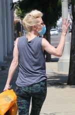 ANNE HECHE Arrives at Dance Studio in Los Angeles 09/03/2020