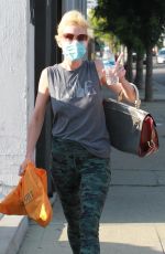 ANNE HECHE Arrives at Dance Studio in Los Angeles 09/03/2020