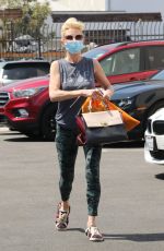 ANNE HECHE Arrives at Dance Studio in Los Angeles 09/03/2020
