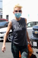ANNE HECHE Arrives at Dance Studio in Los Angeles 09/03/2020