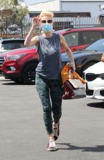 ANNE HECHE Arrives at Dance Studio in Los Angeles 09/03/2020