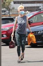 ANNE HECHE Arrives at Dance Studio in Los Angeles 09/03/2020