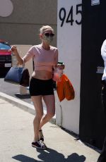 ANNE HECHE Arrrives at Dancing with the Stars Rehearsal in Hollywood 09/04/2020