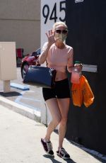ANNE HECHE Arrrives at Dancing with the Stars Rehearsal in Hollywood 09/04/2020