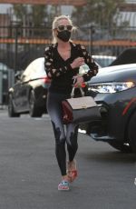 ANNE HECHE at Dancing with the Stars Rehersal in Los Angeles 09/29/2020 