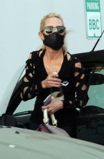 ANNE HECHE at Dancing with the Stars Rehersal in Los Angeles 09/29/2020 
