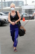 ANNE HECHE at DWTS Studio in Los Angeles 09/11/2020