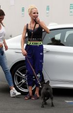 ANNE HECHE at DWTS Studio in Los Angeles 09/11/2020
