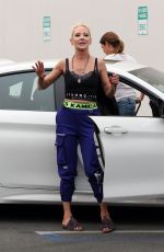 ANNE HECHE at DWTS Studio in Los Angeles 09/11/2020