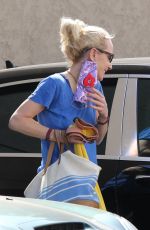 ANNE HECHE at DWTS Studio in Los Angeles 09/20/2020